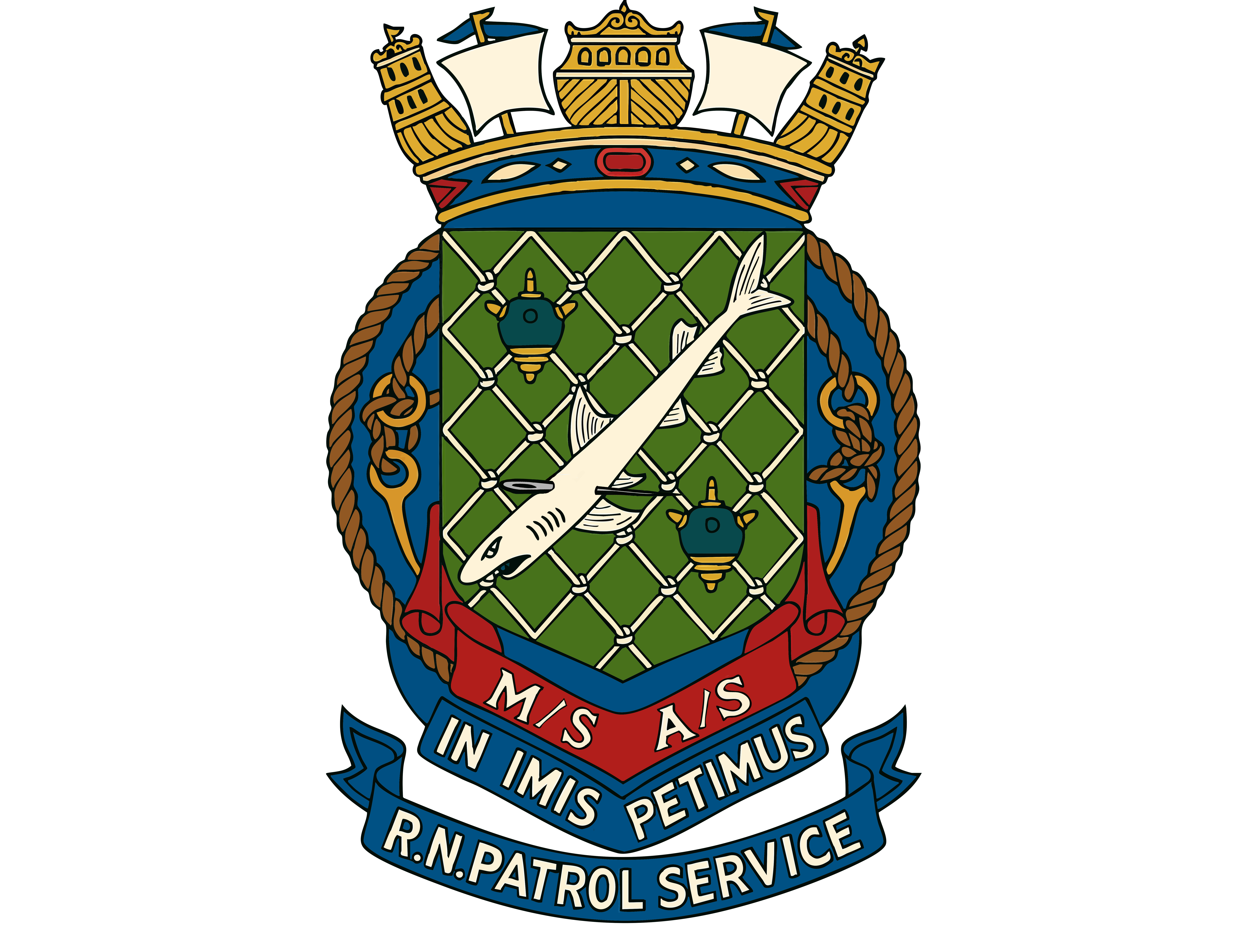 Royal Navy Patrol Service crest